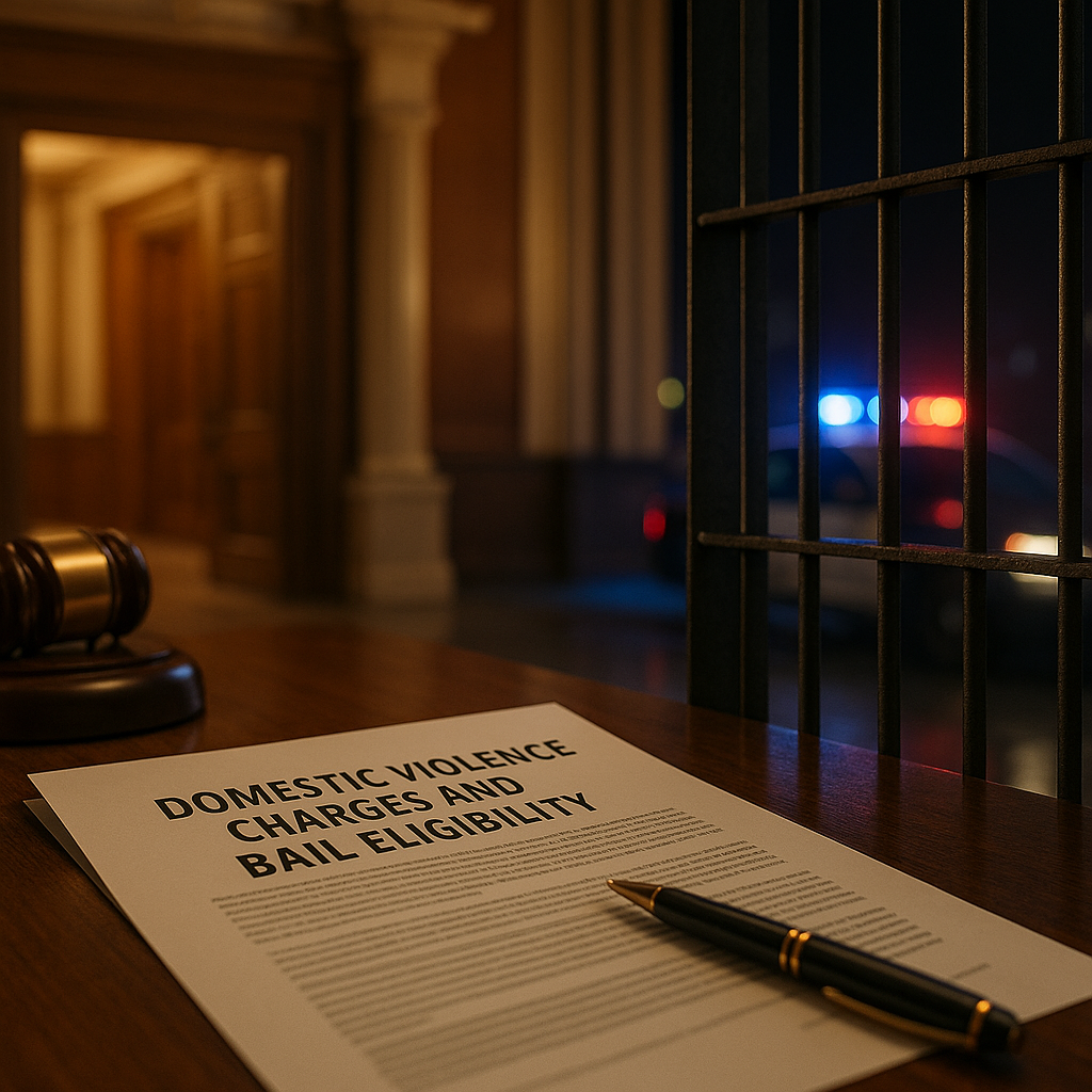Las Vegas bail bonds information for Domestic Violence Charges in Las Vegas: Bail Eligibility and What Happens Next
