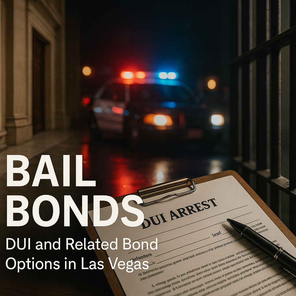 Las Vegas bail bonds information for DUI and Related Bail Bond Options in Las Vegas: What You Need to Know