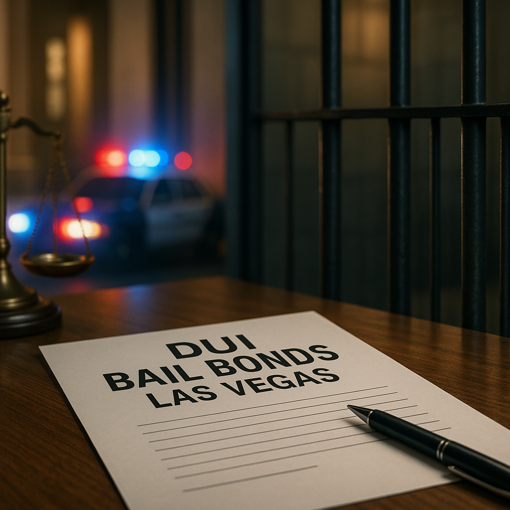 Las Vegas bail bonds information for DUI and Related Bond Options in Las Vegas: What You Need to Know