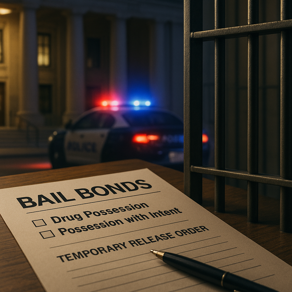 Las Vegas bail bonds information for Las Vegas Bail Bonds for Drug Possession & Intent to Distribute: What You Need to Know About Temporary Bail Decisions