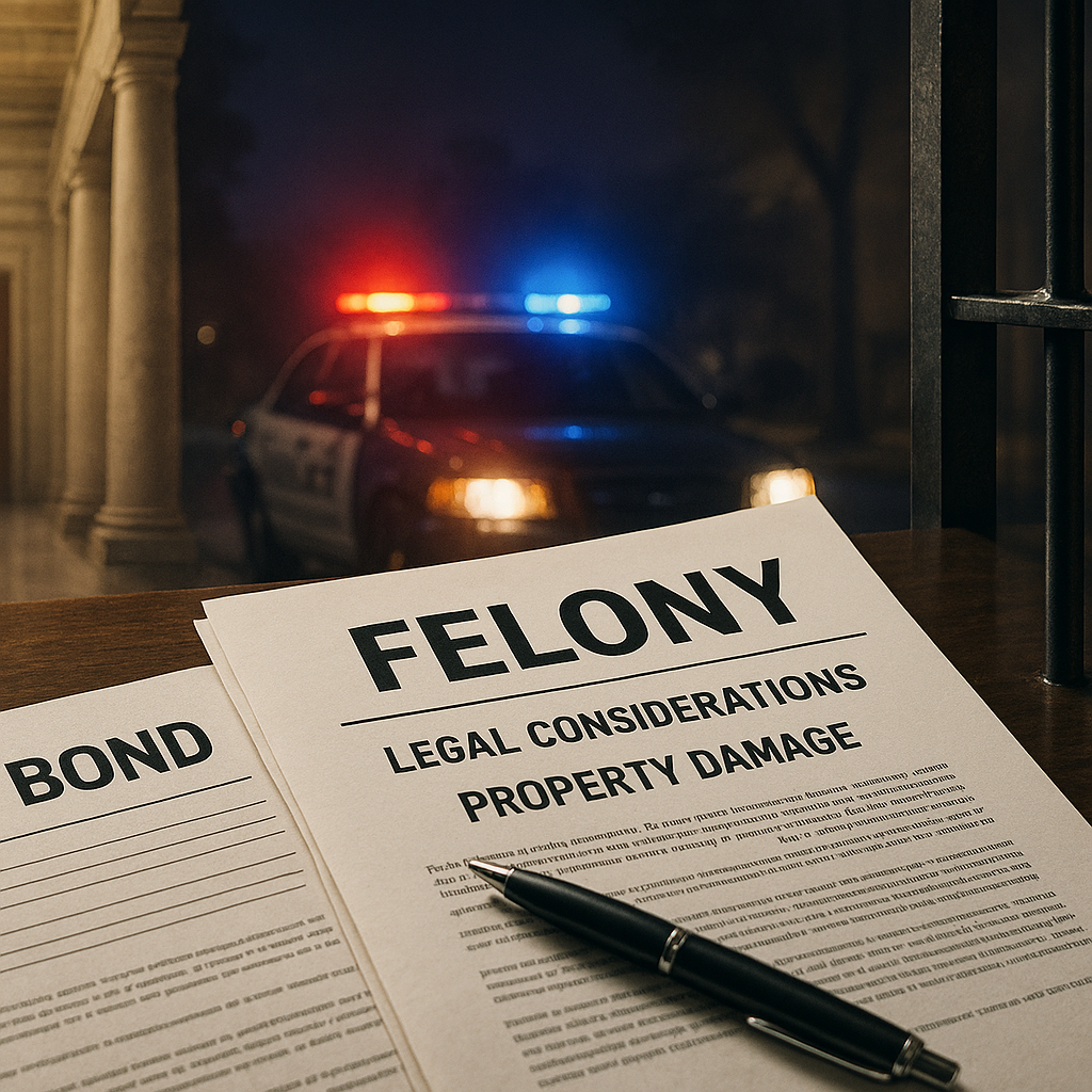 Las Vegas bail bonds information for Las Vegas Bail Bonds for Property Damage and Felony Cases: What You Need to Know