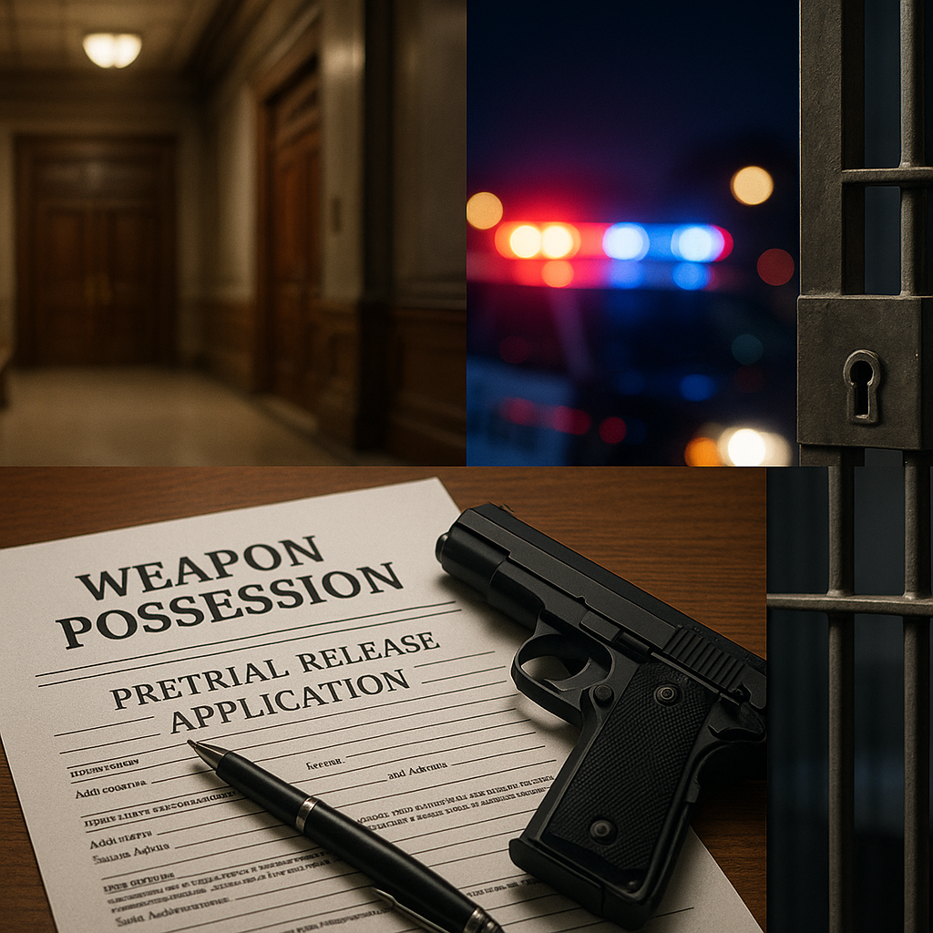 Las Vegas bail bonds information for Las Vegas Bail Bonds for Weapon Possession: Pretrial Release Options Explained
