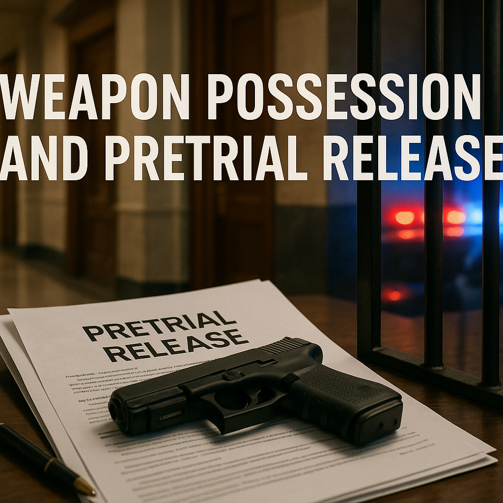 Las Vegas bail bonds information for Las Vegas Bail Bonds for Weapon Possession: Understanding Pretrial Release Options
