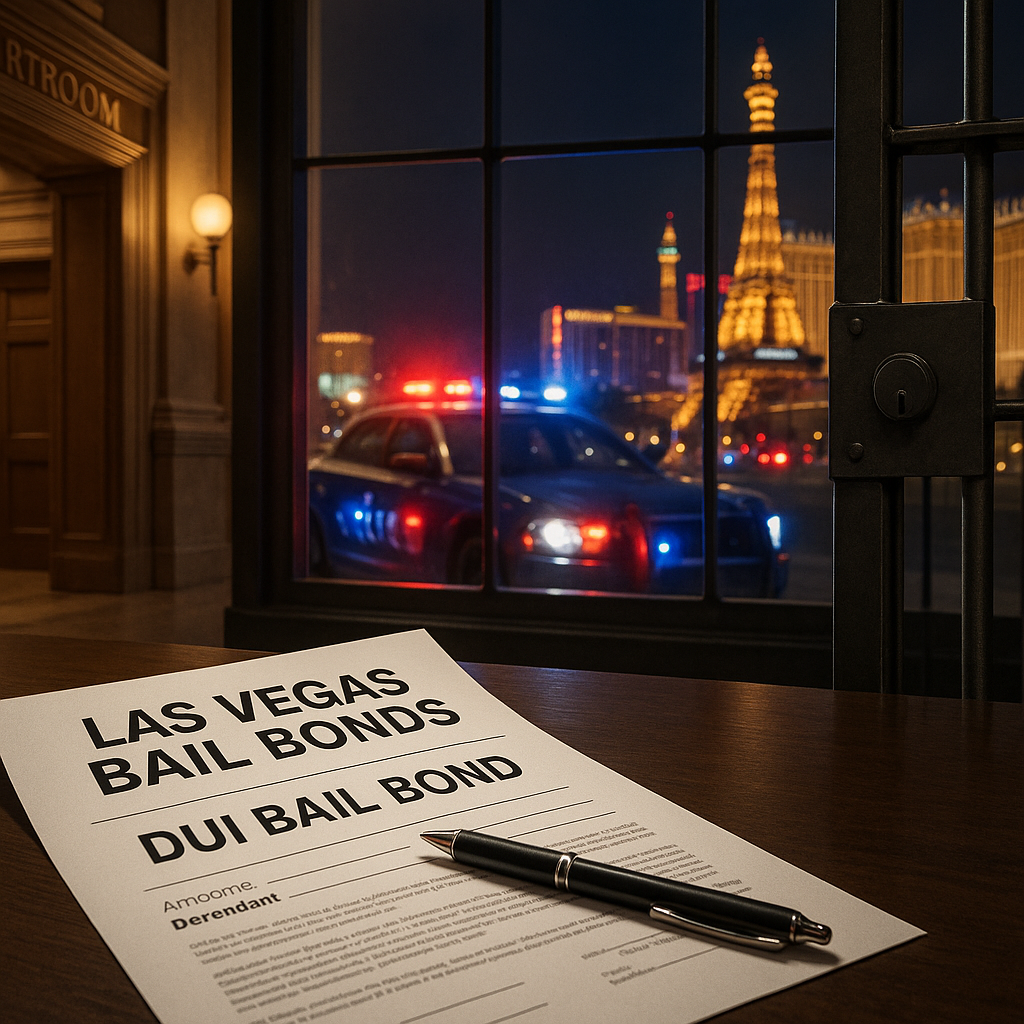 Las Vegas bail bonds information for Las Vegas DUI Bail Bonds: Understanding Your Options After Arrest