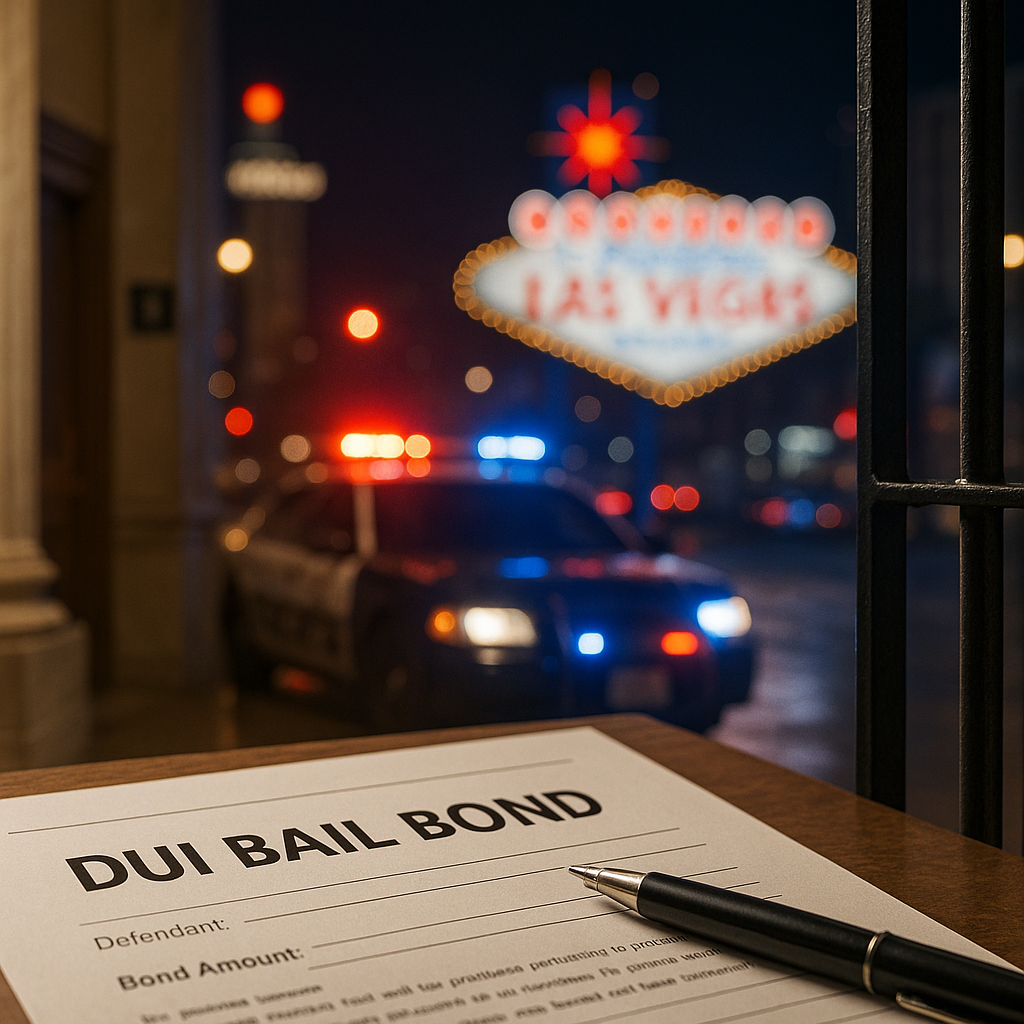 Las Vegas bail bonds information for Las Vegas DUI Bail Bonds: Your Guide to Fast Release & Options After Arrest