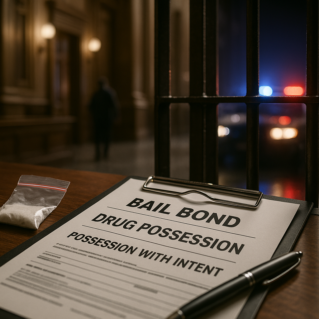 Las Vegas bail bonds information for Las Vegas Bail Bonds for Drug Possession, Intent to Sell, and Temporary Bail Decisions