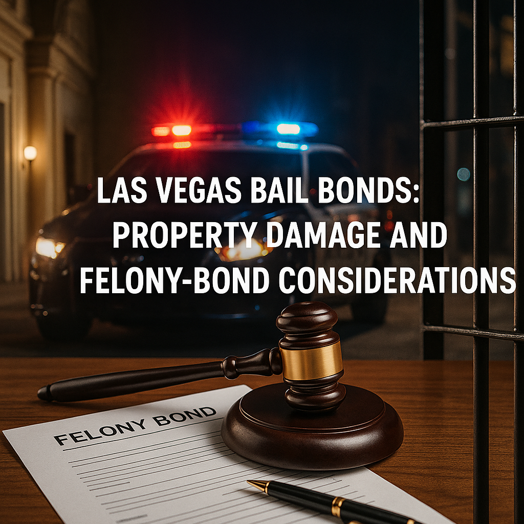 Las Vegas bail bonds information for Las Vegas Bail Bonds for Property Damage and Felony Cases: What You Need to Know