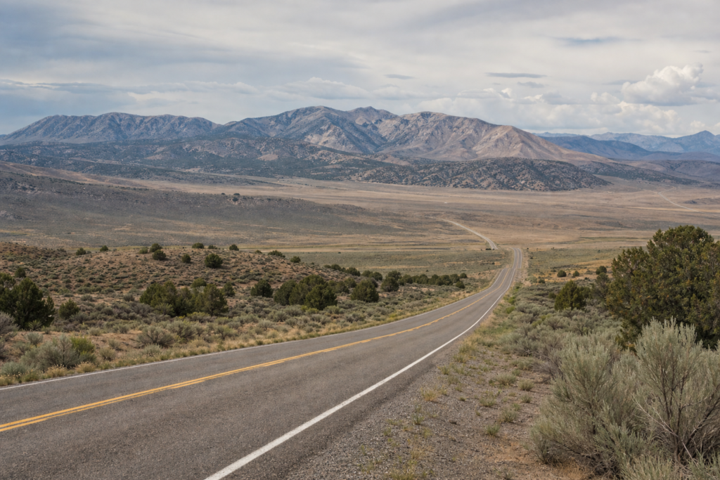 Panaca Nevada landscape illustration